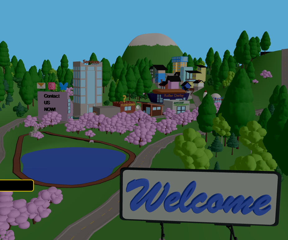 3D portfolio project screenshot